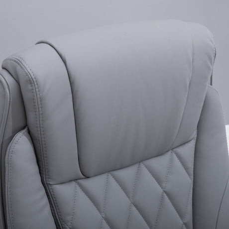 Faux Leather Home And Office Chair 70cm Wide - Velmora