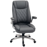 Faux Leather Home And Office Chair 70cm Wide - Velmora