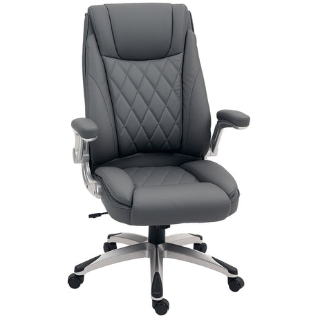 Faux Leather Home And Office Chair 70cm Wide - Velmora