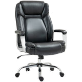 Faux Leather Home And Office Chair 74.5cm Wide - Velmora