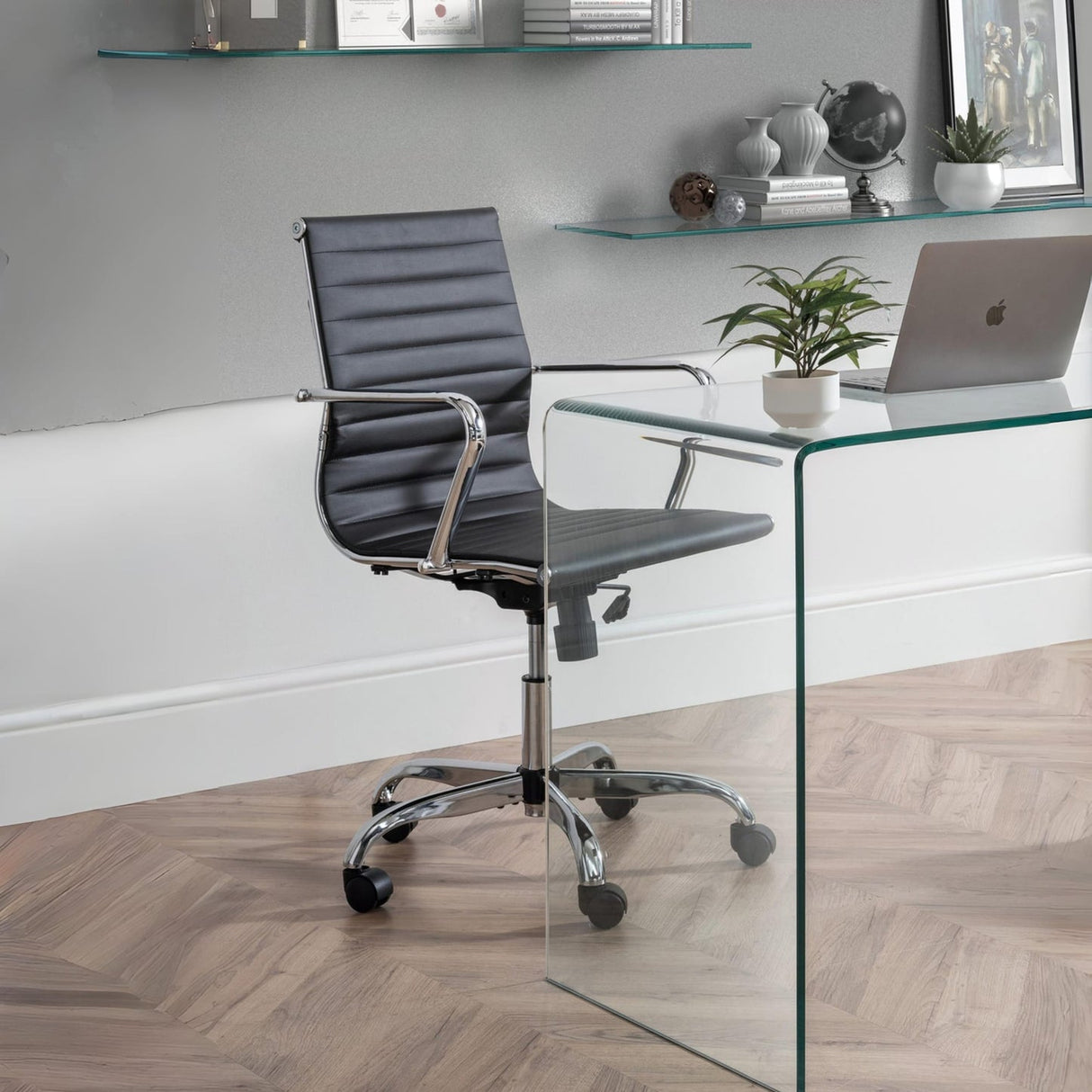Faux Leather Home And Office Chair - Gio