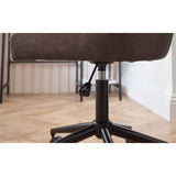 Faux Leather Home And Office Chair - Luxe
