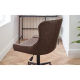 Faux Leather Home And Office Chair - Luxe