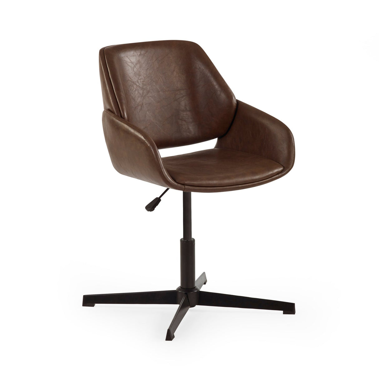 Faux Leather Home And Office Chair Swivel - Parker