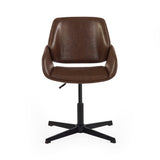Faux Leather Home And Office Chair Swivel - Parker