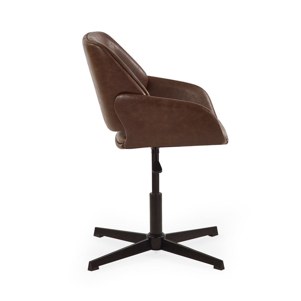 Faux Leather Home And Office Chair Swivel - Parker