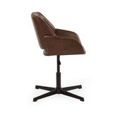 Faux Leather Home And Office Chair Swivel - Parker