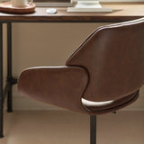 Faux Leather Home And Office Chair Swivel - Parker