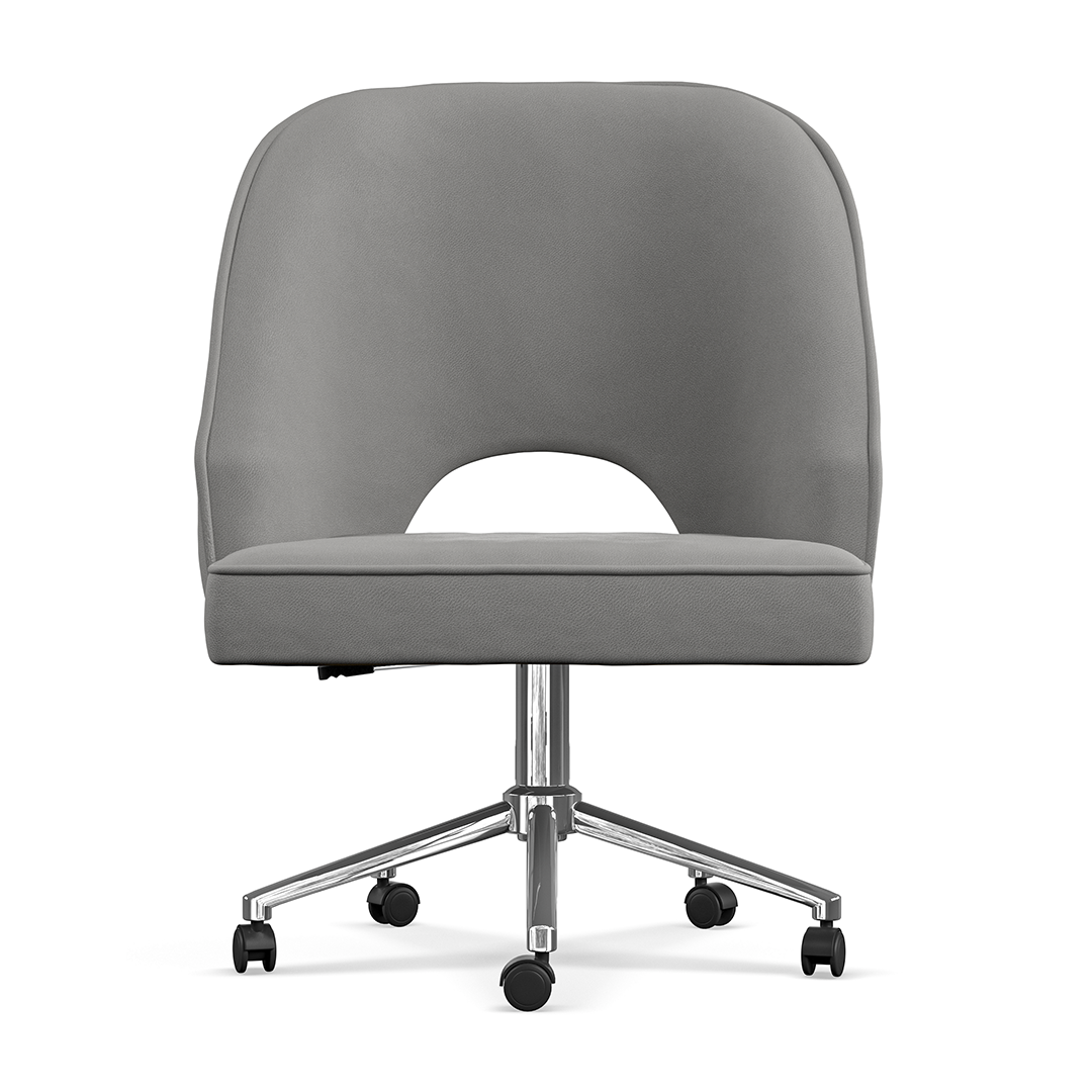 Faux Leather Home And Office Chair - Chelsey
