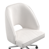 Faux Leather Home And Office Chair - Chelsey