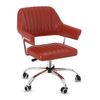 Faux Leather Home And Office Chair With Chrome Frame - Alverton