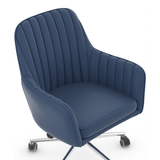 Faux Leather Home And Office Chair - Claremont