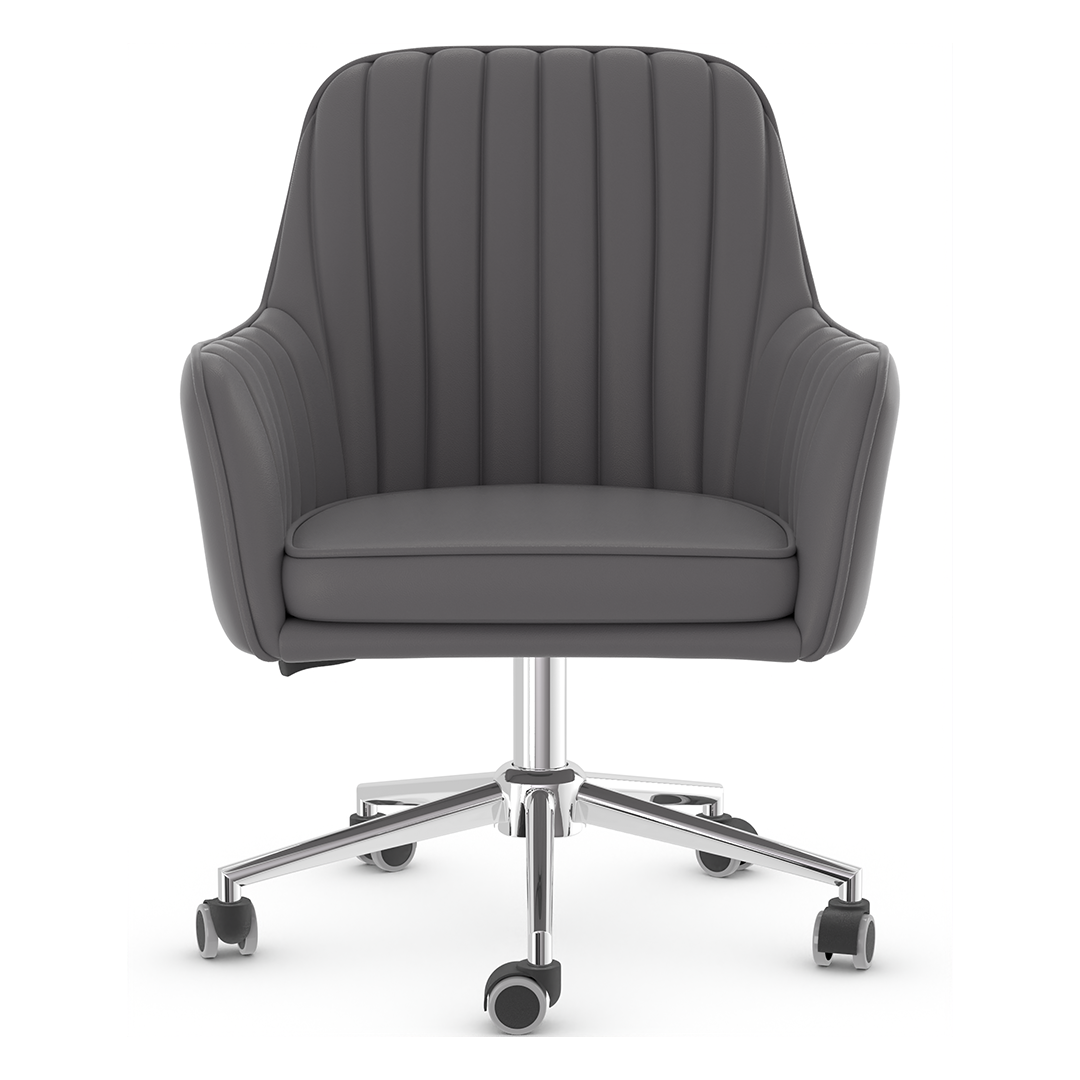 Faux Leather Home And Office Chair - Claremont