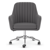 Faux Leather Home And Office Chair - Claremont