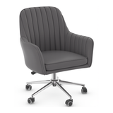 Faux Leather Home And Office Chair - Claremont