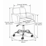 Faux Leather Home And Office Chair - Colver
