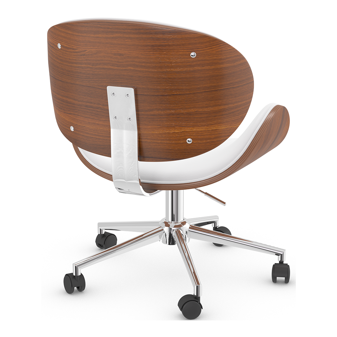Faux Leather Home And Office Chair - Netherby