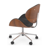 Faux Leather Home And Office Chair - Netherby