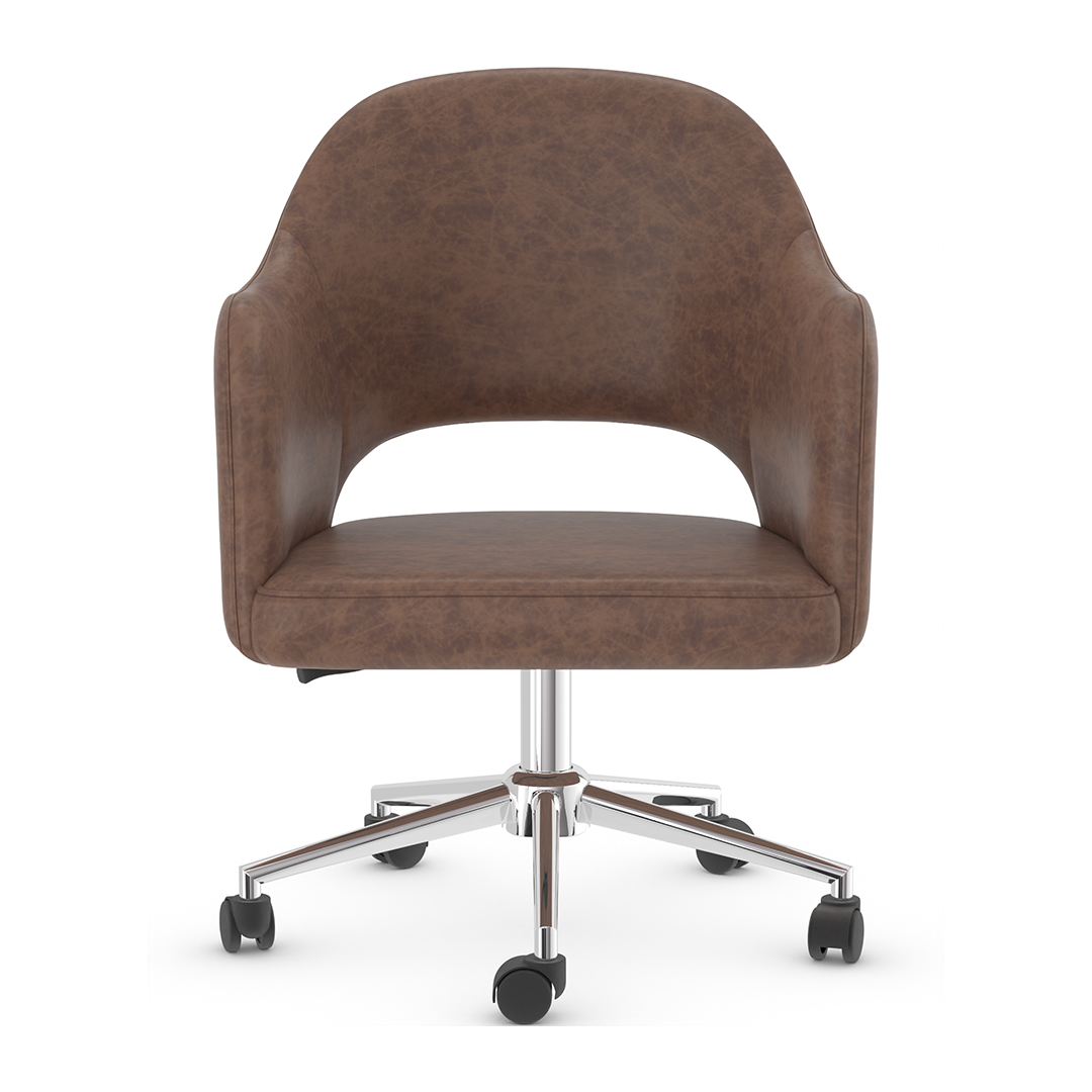 Faux Leather Home And Office Chair - Ormsby
