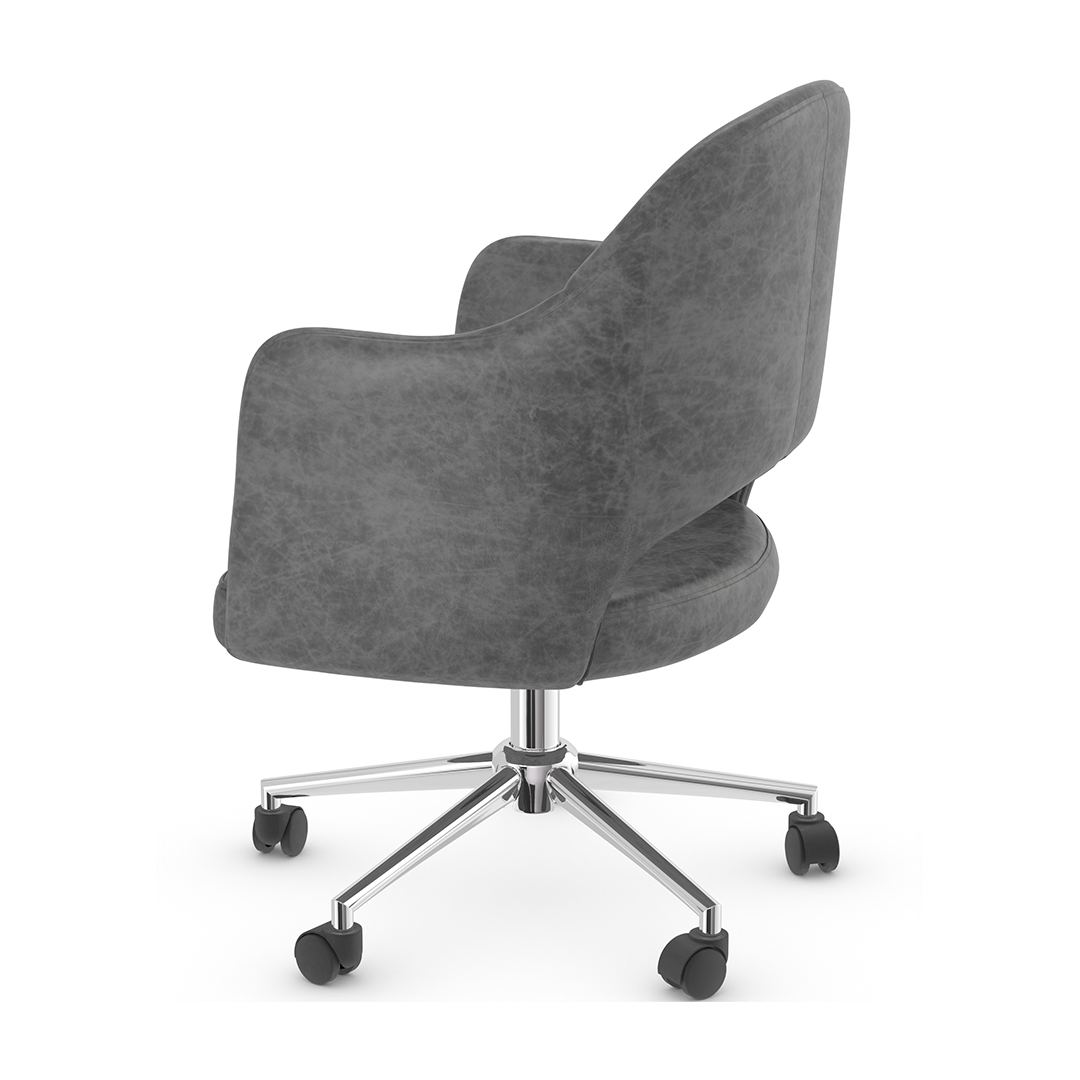 Faux Leather Home And Office Chair - Ormsby