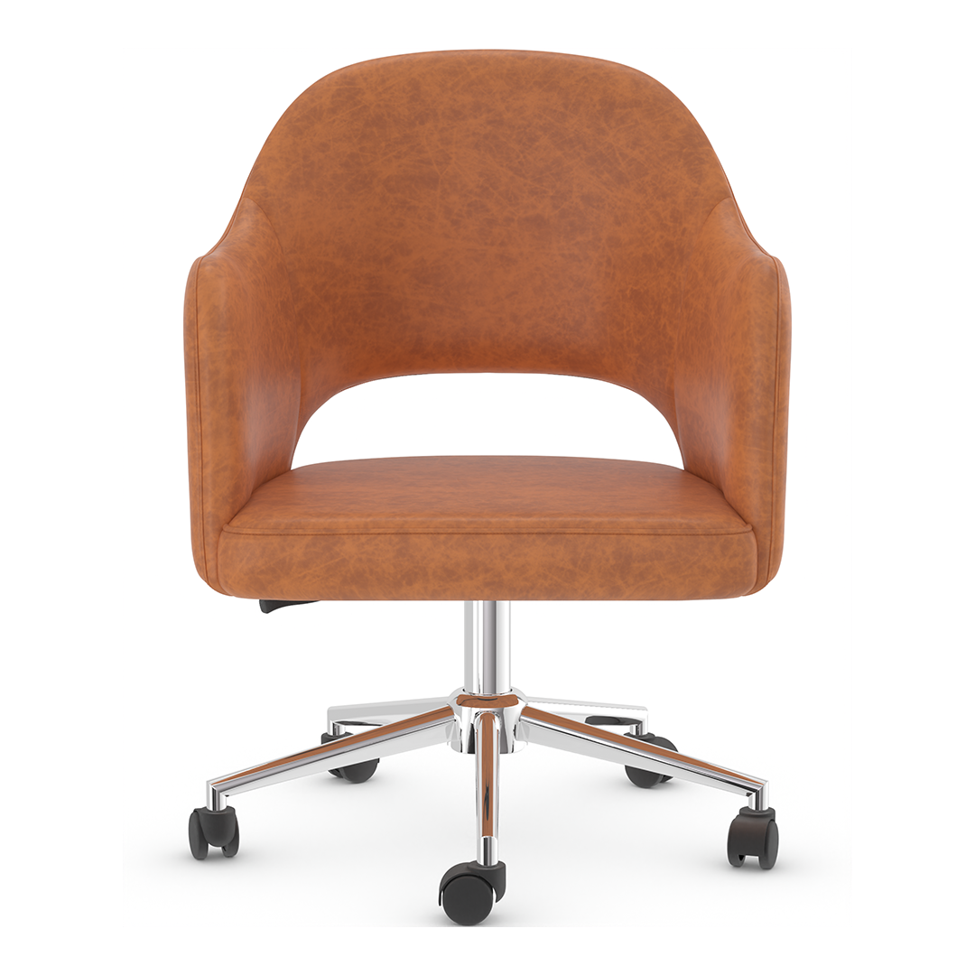 Faux Leather Home And Office Chair - Ormsby