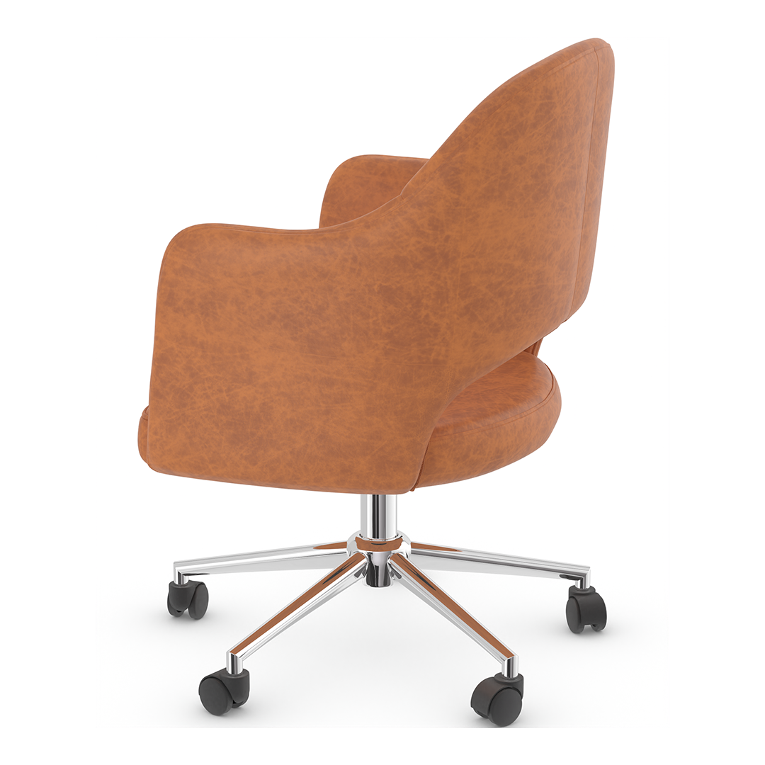Faux Leather Home And Office Chair - Ormsby