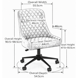 Faux Leather Home And Office Chair - Ryland