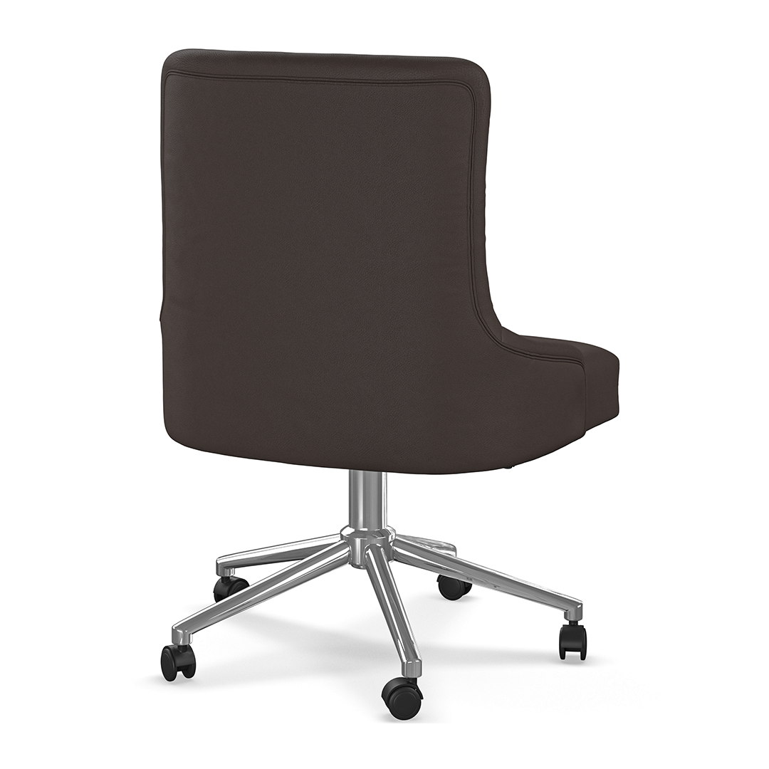 Faux Leather Home And Office Chair - Swansley
