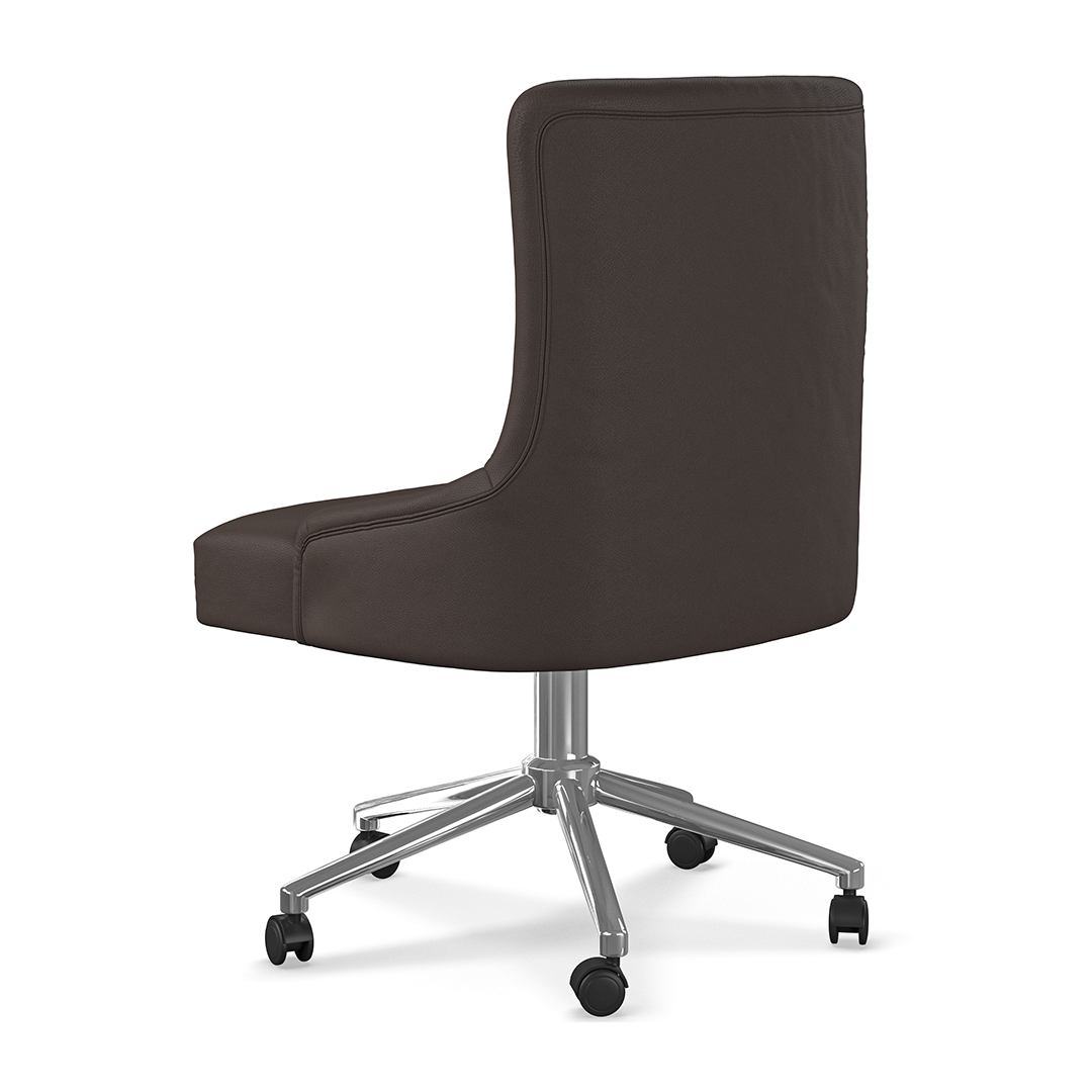 Faux Leather Home And Office Chair - Swansley