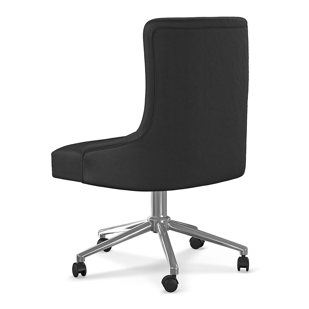 Faux Leather Home And Office Chair - Swansley