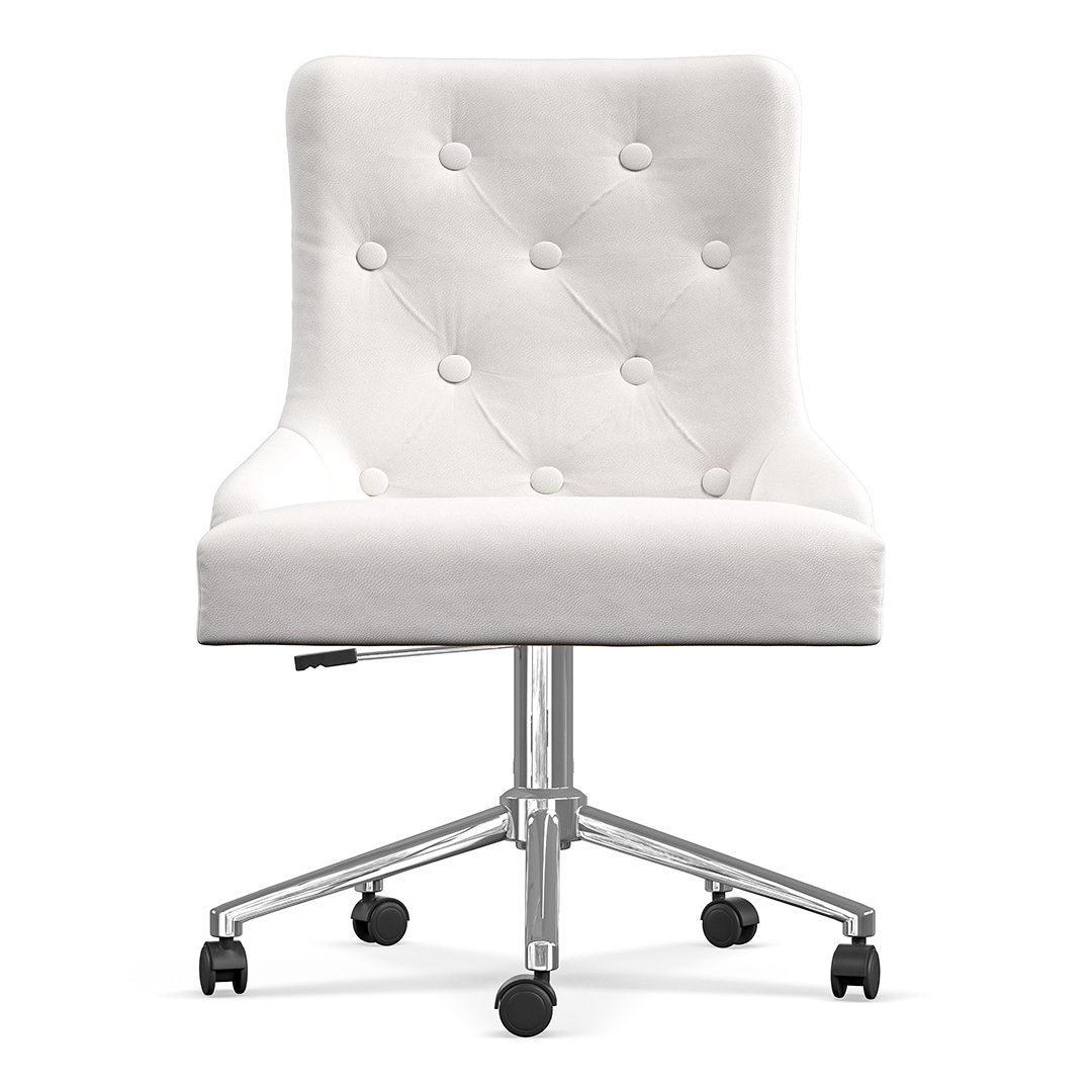 Faux Leather Home And Office Chair - Swansley