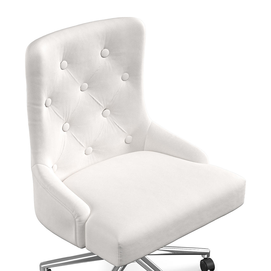 Faux Leather Home And Office Chair - Swansley