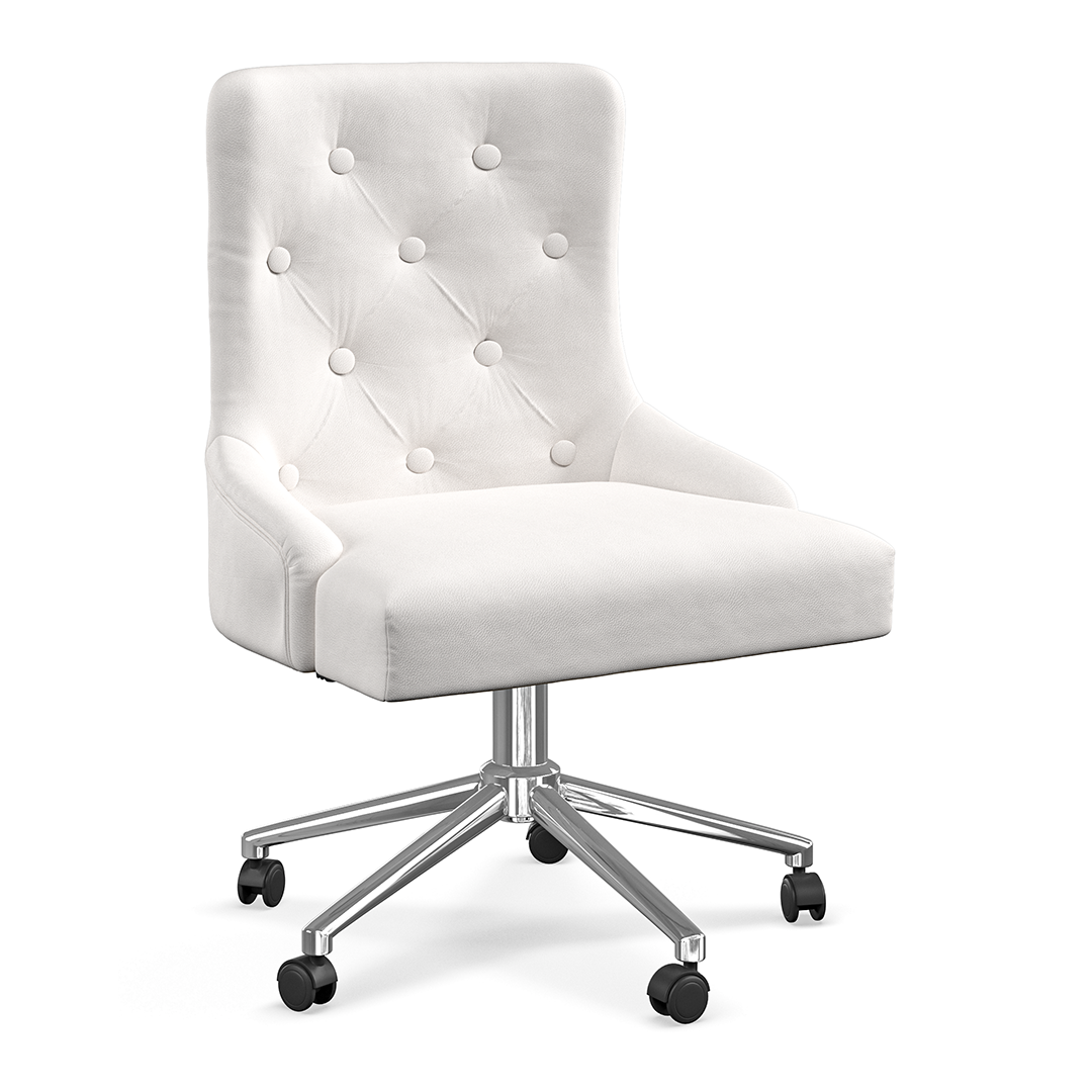 Faux Leather Home And Office Chair - Swansley