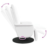 Faux Leather Massage Recliner Chair with Footrest - Vantage Home