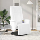 Faux Leather Massage Recliner Chair with Footrest - Vantage Home