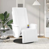 Faux Leather Massage Recliner Chair with Footrest - Vantage Home