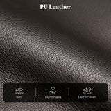 Faux Leather Recliner Chair 68cm Wide - Velmora