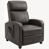 Faux Leather Recliner Chair 68cm Wide - Velmora