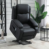 Faux Leather Recliner Chair 82cm Wide - Velmora