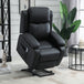 Faux Leather Recliner Chair 82cm Wide - Velmora