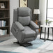 Faux Leather Recliner Chair 82cm Wide - Velmora