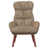 Faux Leather Relaxing Accent Chair 69cm Wide - Vantage Home