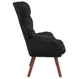 Faux Leather Relaxing Accent Chair 69cm Wide - Vantage Home