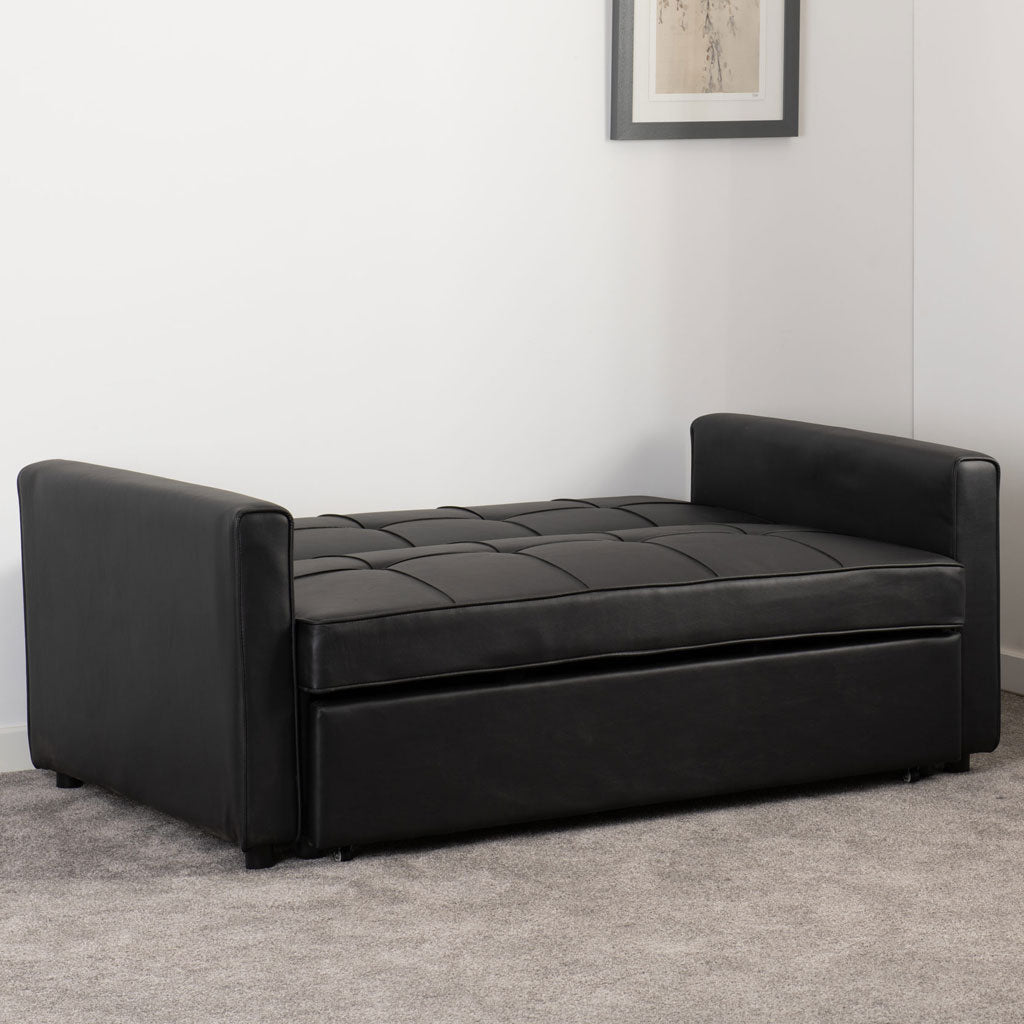 Faux Leather Sofa Bed - Astoria