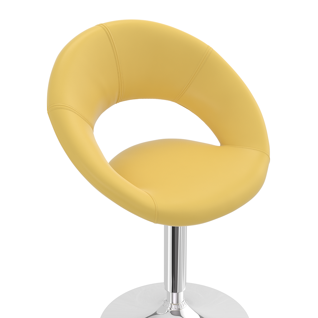 Faux Leather Swivel Dining Chair - Springwell