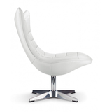 Faux Leather Wing Lounge Chair - Wrenley
