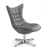 Faux Leather Wing Lounge Chair - Wrenley