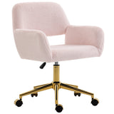 Faux Rabbit Fur Fabric Home And Office Chair 60cm Wide - Velmora