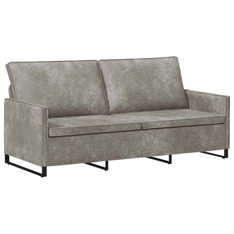 Faux Suede Fabric 3+1 Seater Sofa Set 190cm Wide - Vantage Home