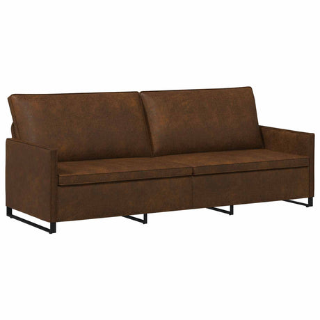 Faux Suede Fabric 3+1 Seater Sofa Set 220cm Wide - Vantage Home